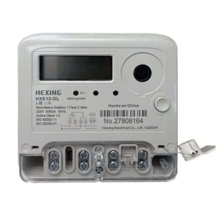 Medidor Bidireccional Monofásico 60A 50Hz IP54 Certificado